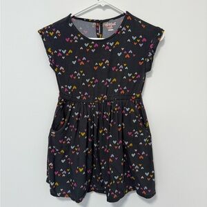 Cat & Jack Hearts Flutter Sleeve Sundress